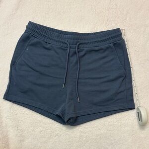 Men's 4inch Athletic Blue Short Shorts